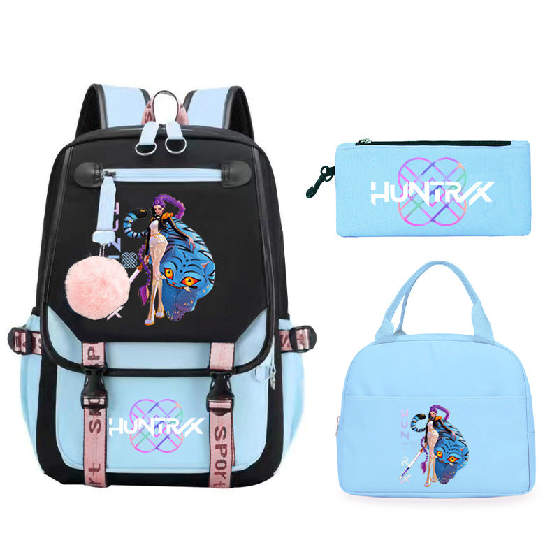 Children's Animation Printing Large Capacity Lightweight Fashion Trend Backpacks
