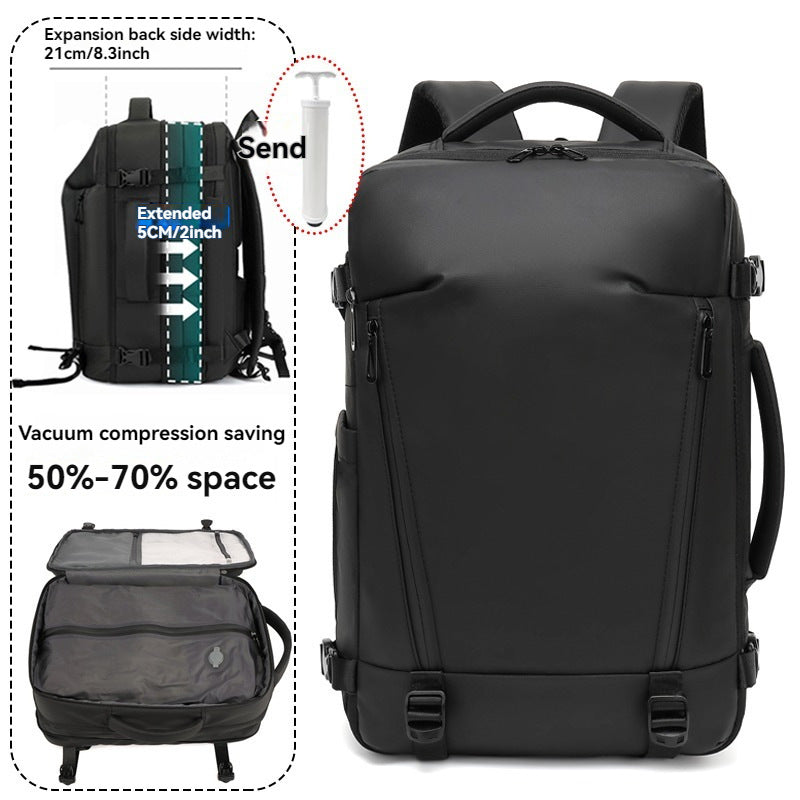Men's Business Multifunction Waterproof Computer Large Capacity Vacuum Backpacks