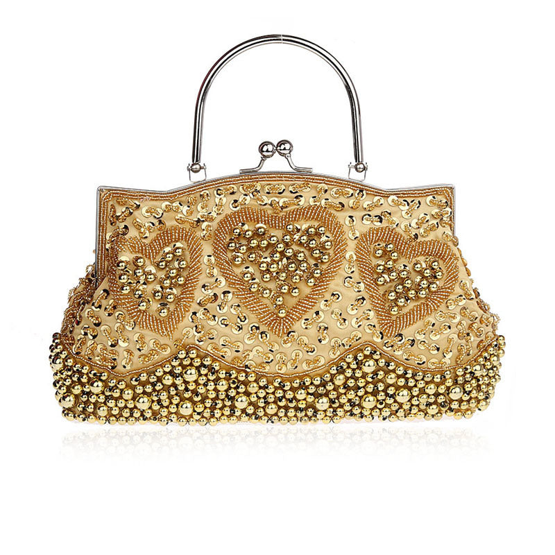 Beaded Dinner Vintage Handmade Practical Exquisite Evening Bags