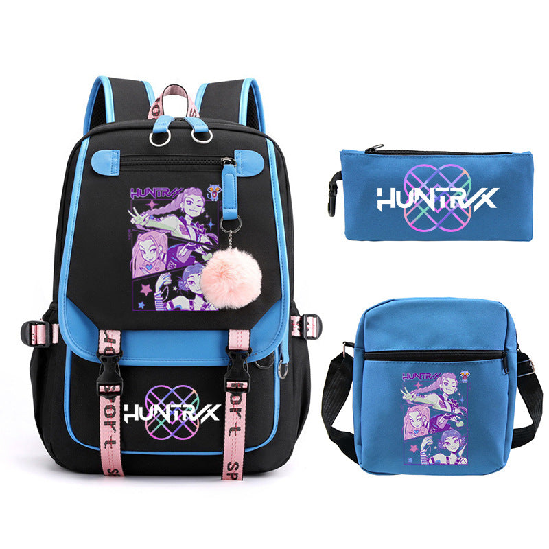 Elegant Children's Merchandise Printed Fashion Pencil Backpacks