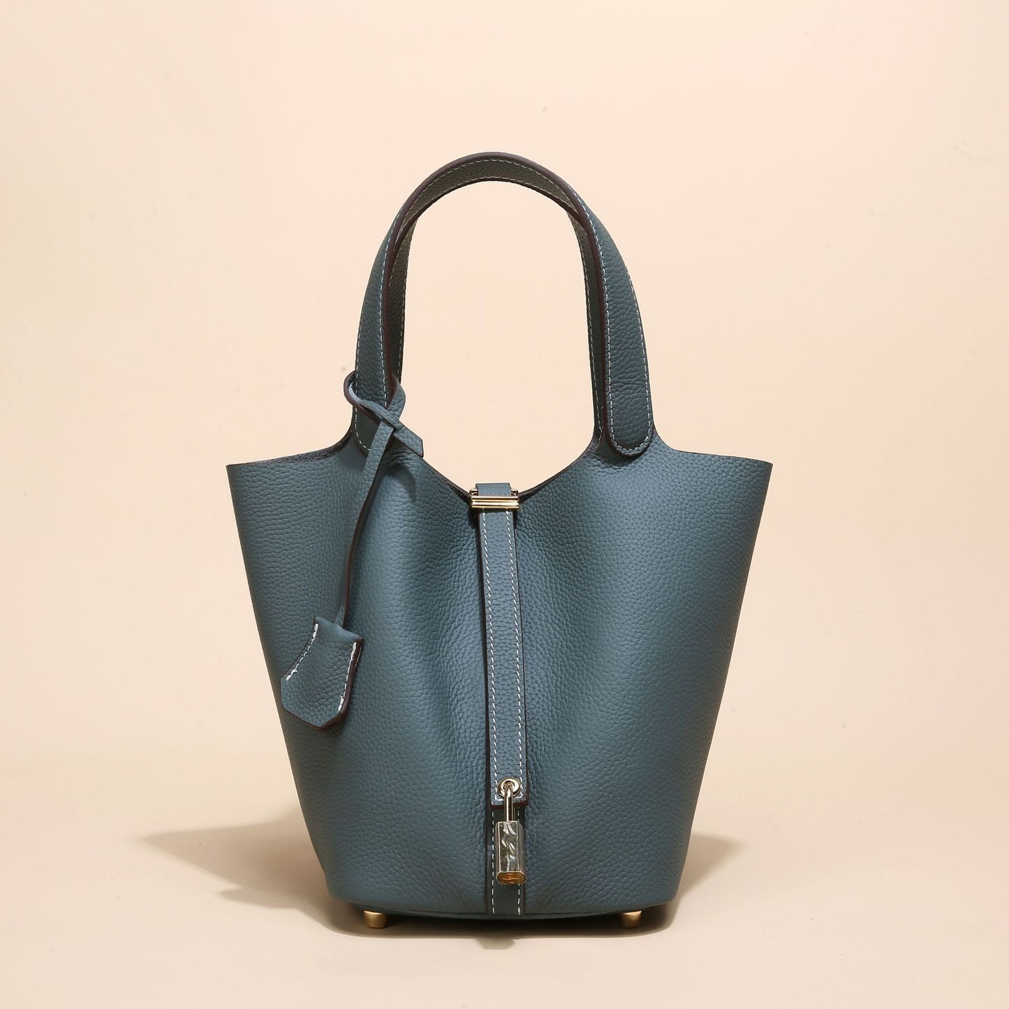 Women's Vegetable Basket Genuine Leather Large Capacity Handbags