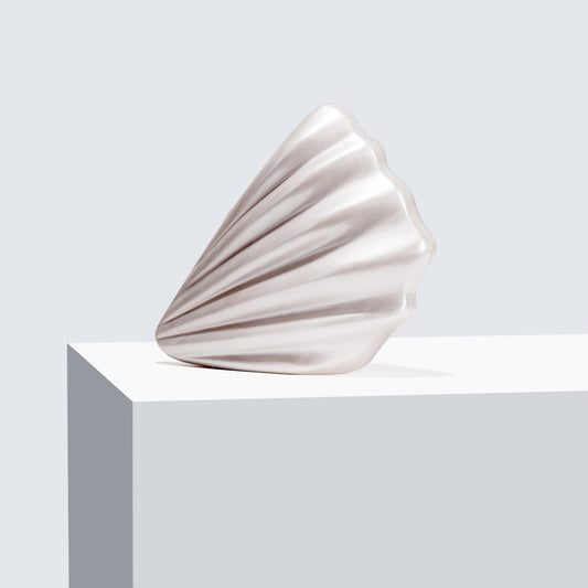 Women's Fan-shaped Shell Acrylic Fashion Wedding Dinner Evening Bags