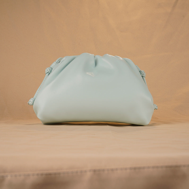 Female French Minority Dumpling Tide Genuine Bags