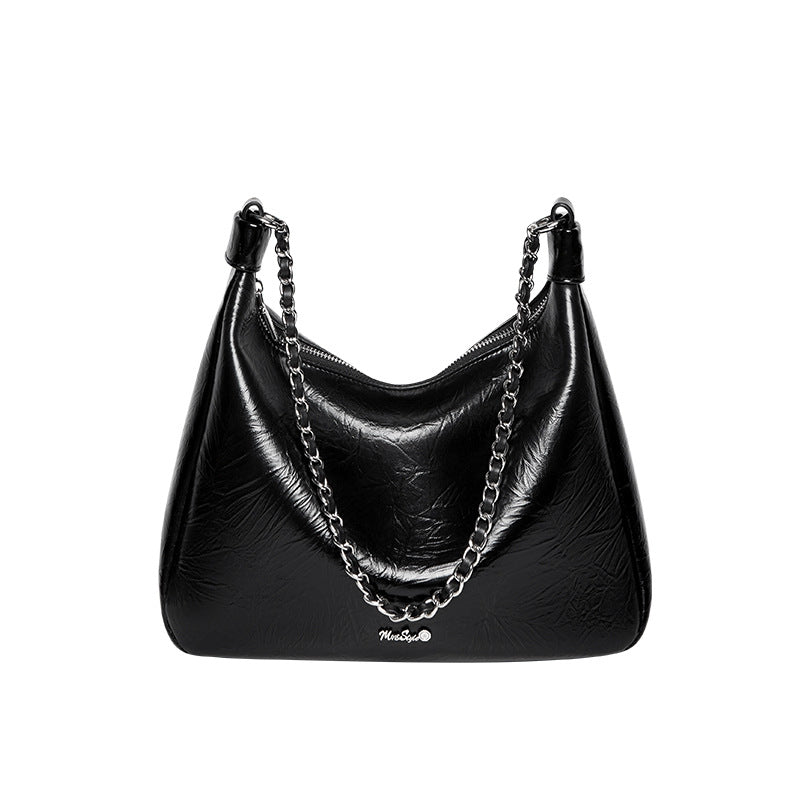 Glamorous Pretty Women's Leather College For Shoulder Bags