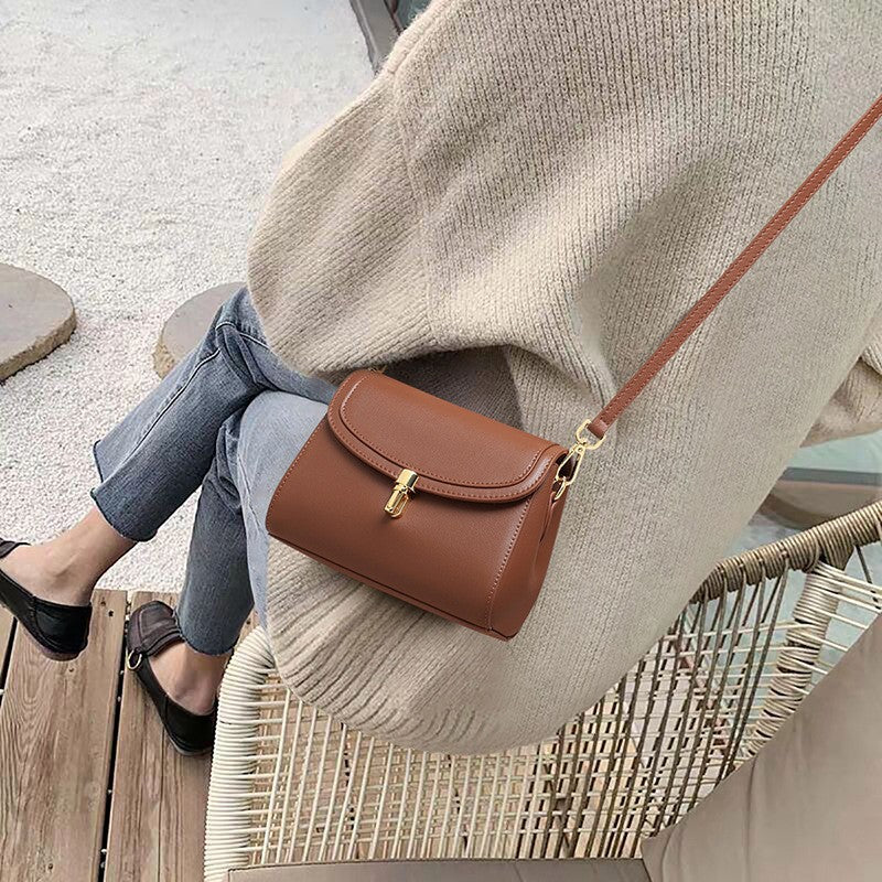 Women's Underarm High Sense Fashion Leather Packet Shoulder Bags