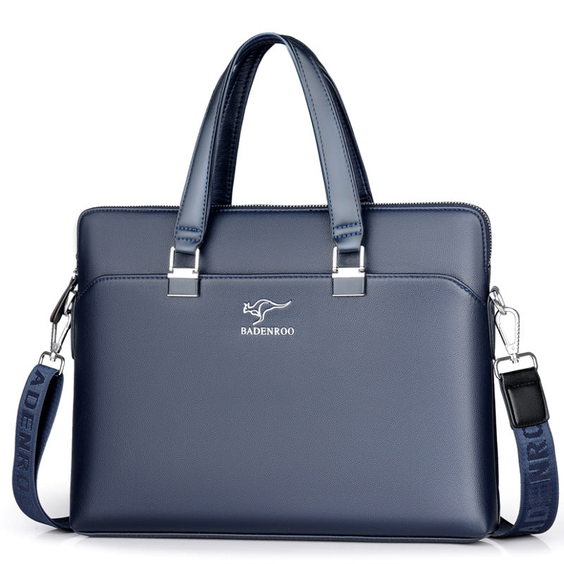 Men's Autumn Business Large Capacity Horizontal Computer Men's Handbags