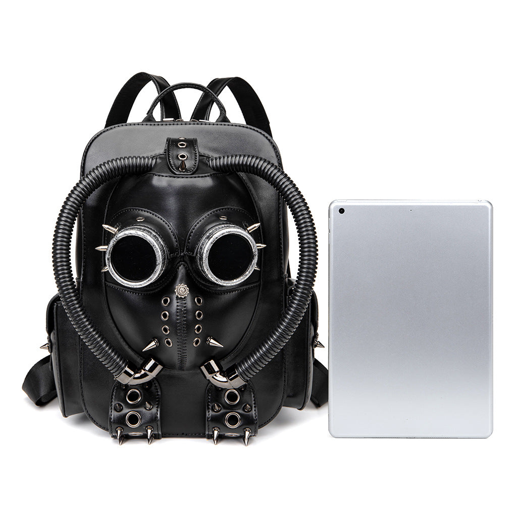Women's Style Medieval Plague Theme Skull Backpacks
