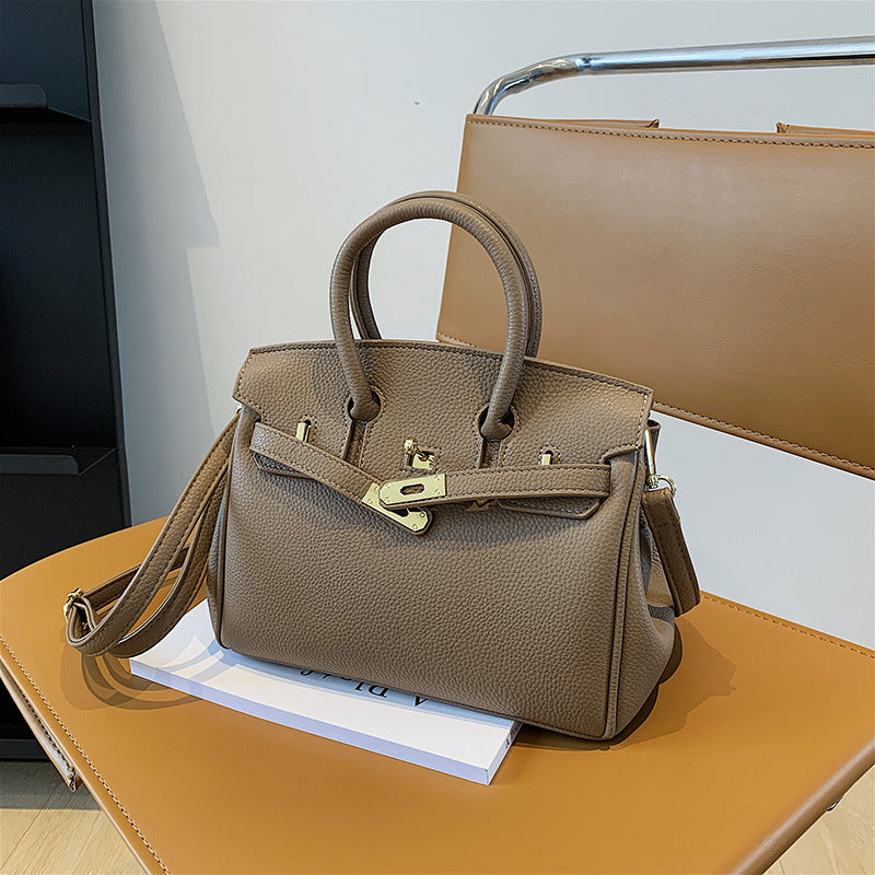 Women's Texture Fashion Red Bridal Large Crossbody Bags