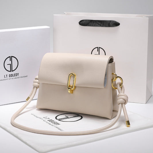 Women's Genuine Leather Niche Fashion Underarm Shoulder Bags