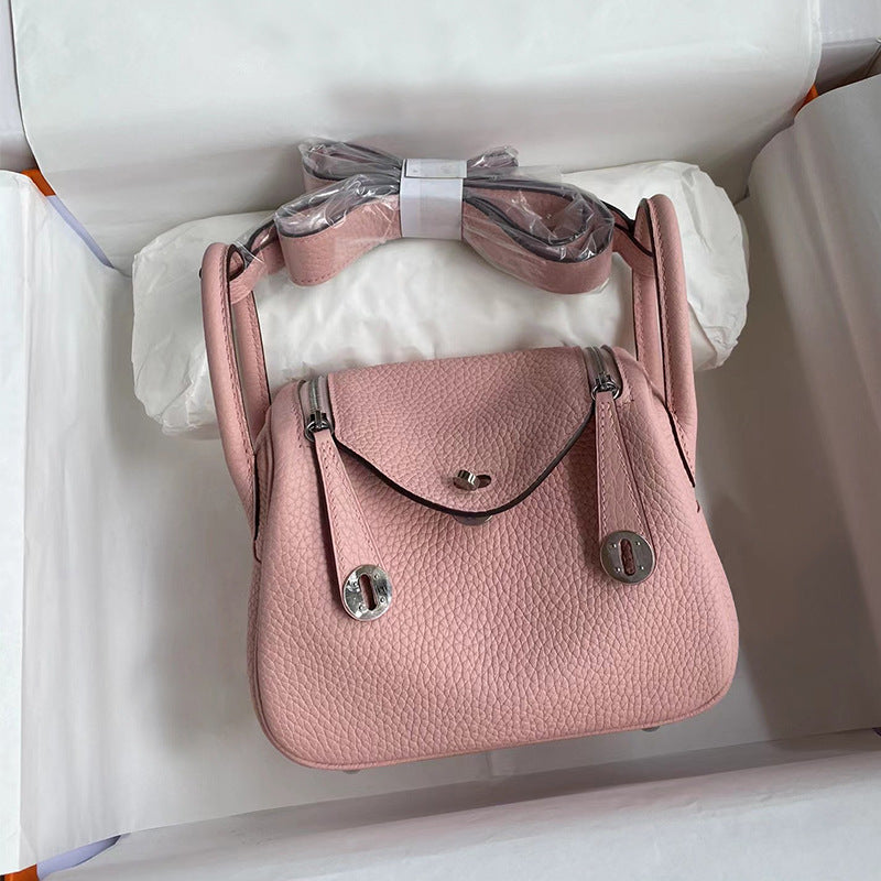 Women's Hand Sewing Wax Line Lindi Doctor Crossbody Bags