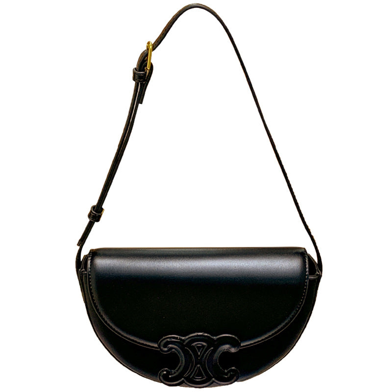 Women's Arc Semicircle Underarm Saddle Fashion Retro Shoulder Bags