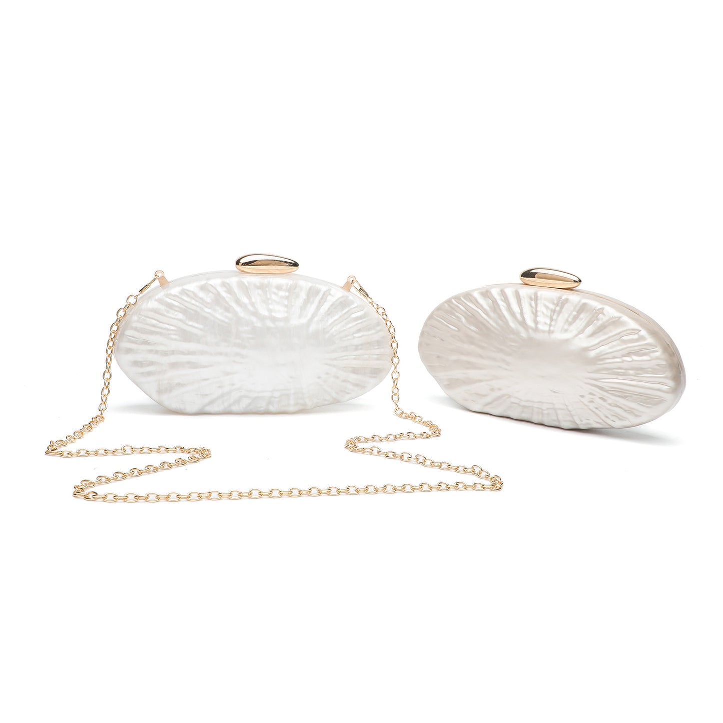 Marble Irregular Pattern Acrylic Shell Temperament Banquet Evening Bags