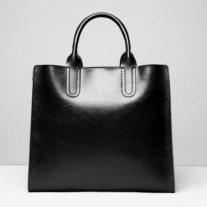 Women's Genuine Leather Big Large Capacity Fashion Shoulder Bags