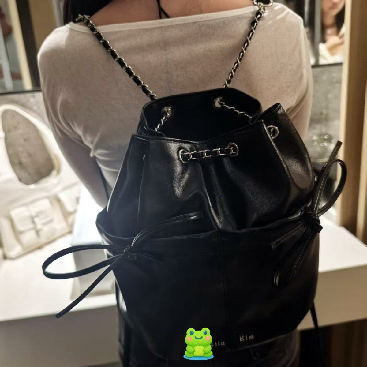 Women's Innovative Comfortable Versatile Niche Chain Backpacks