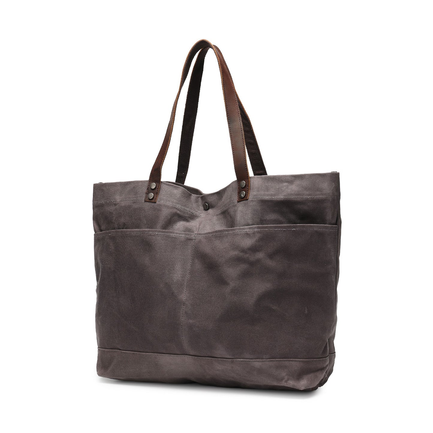 Women's & Men's & Large Capacity Waxed Canvas Commuter Waterproof Shoulder Bags