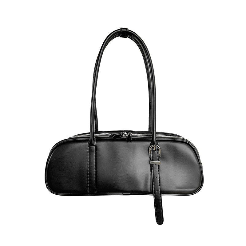 Women's High-grade Shaping Baguette Trendy Western Style Shoulder Bags