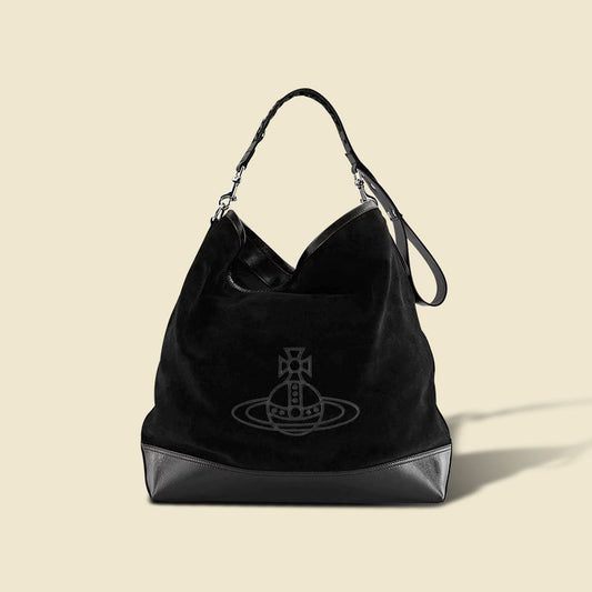 Women's Queen Mother Suede Wandering Large Capacity Crossbody Bags