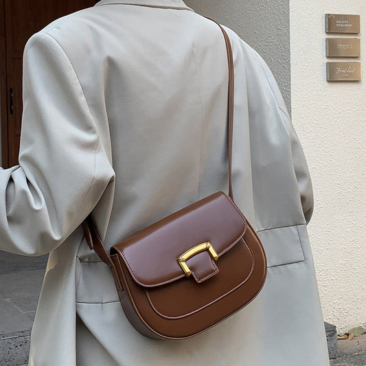 Women's Genuine Leather Fashion Design Elegant Portable Shoulder Bags