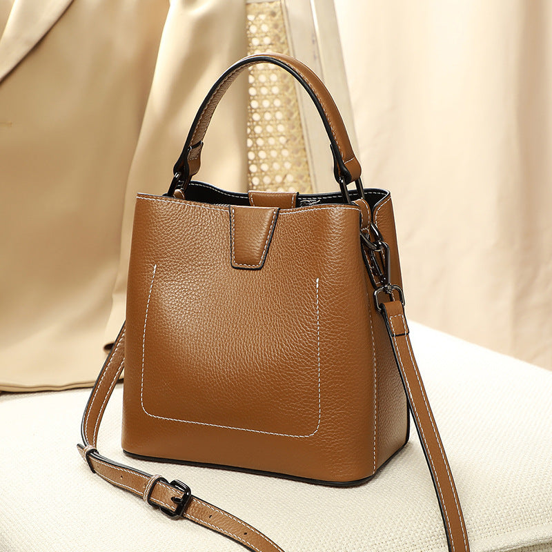 Women's Summer Tide Genuine Leather Fashion Simple Bags