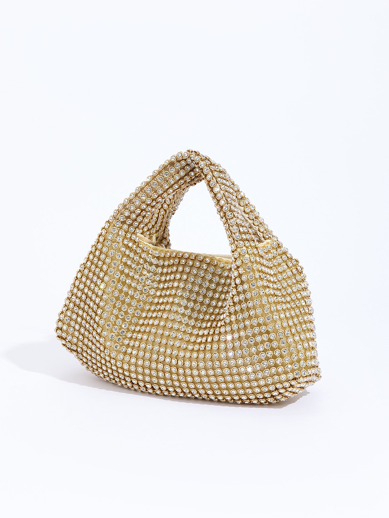 Design Diamond Rhinestone Shiny Vegetable Basket Evening Bags