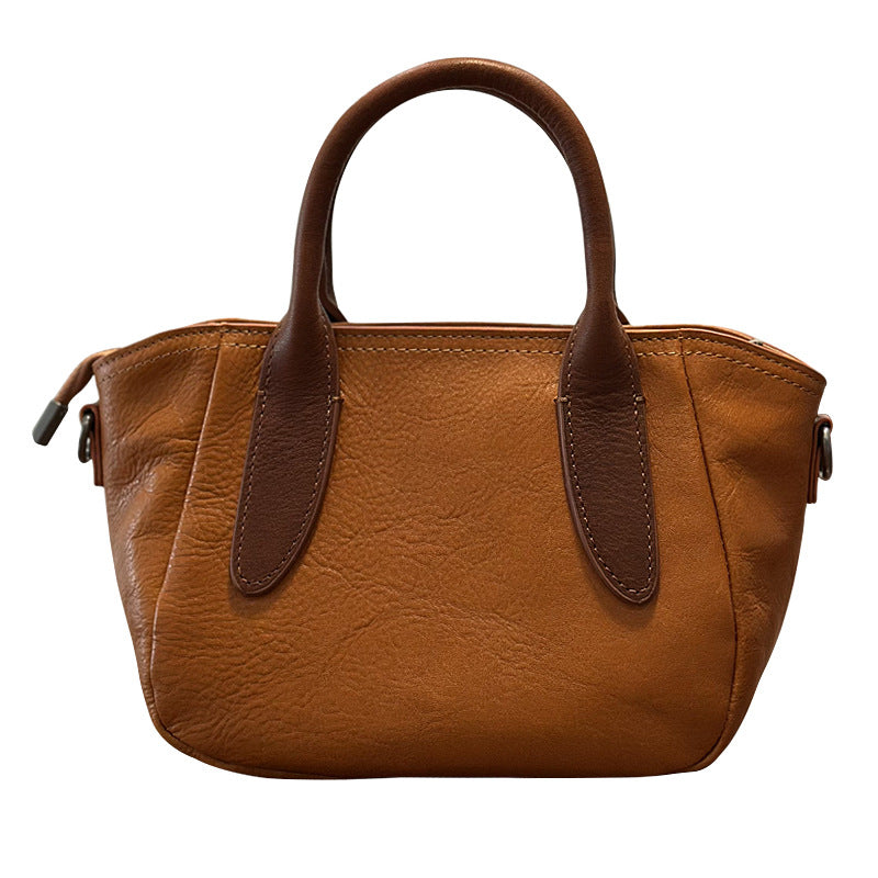 Women's High-grade First Layer Vegetable Tanning Leather Handbags