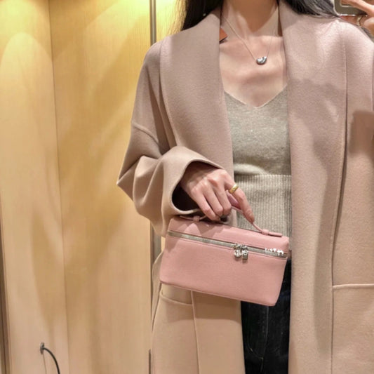 Women's Lunch Box Genuine Leather For Crossbody Bags