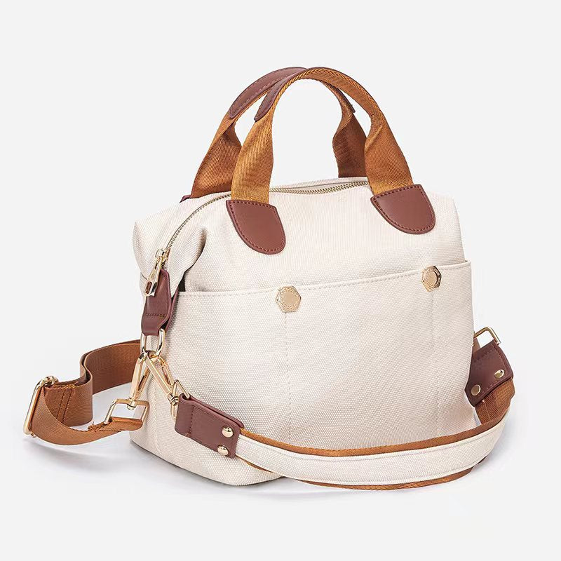 Women's Leisure Simple Versatile Canvas Fashion Trendy Crossbody Bags