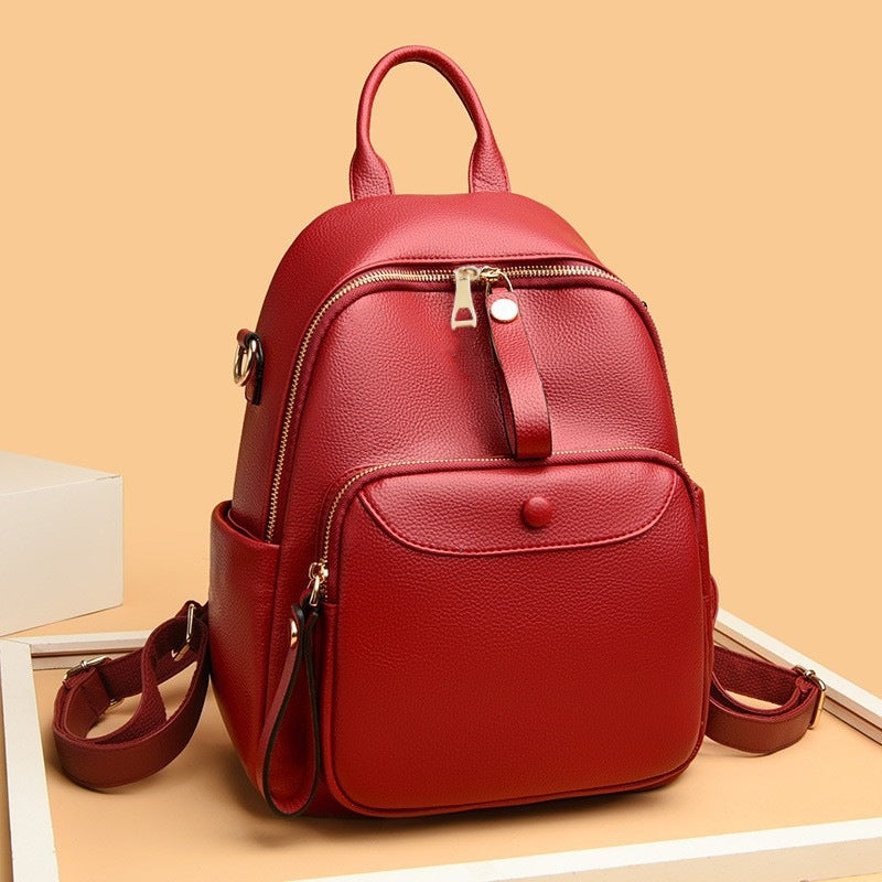 Cool Classic Korean Style Fashion Simple Backpacks