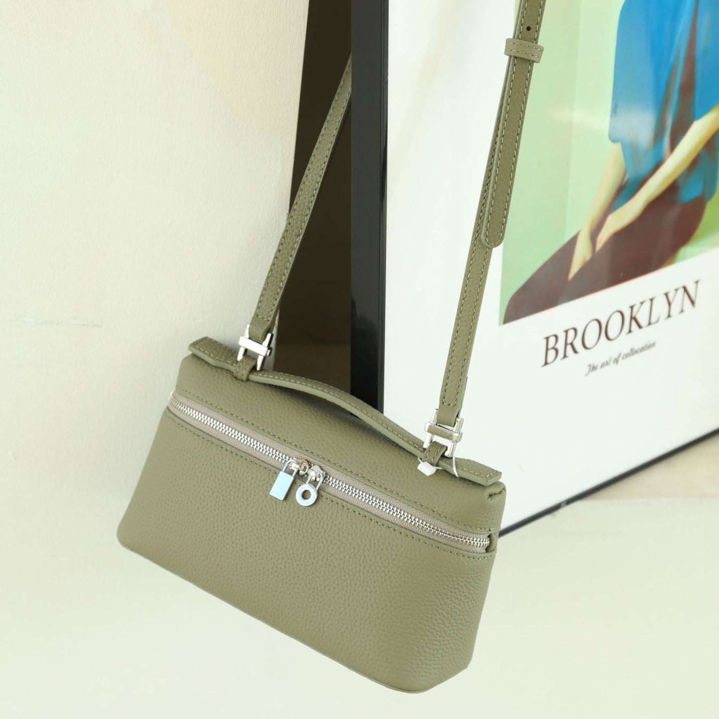 Women's Box Genuine Leather Summer Niche Temperament Lunch Handbags