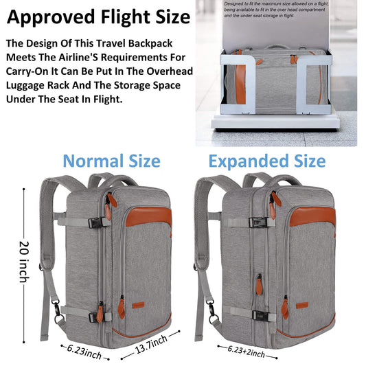 Men's Large Capacity Business Waterproof Computer Backpacks