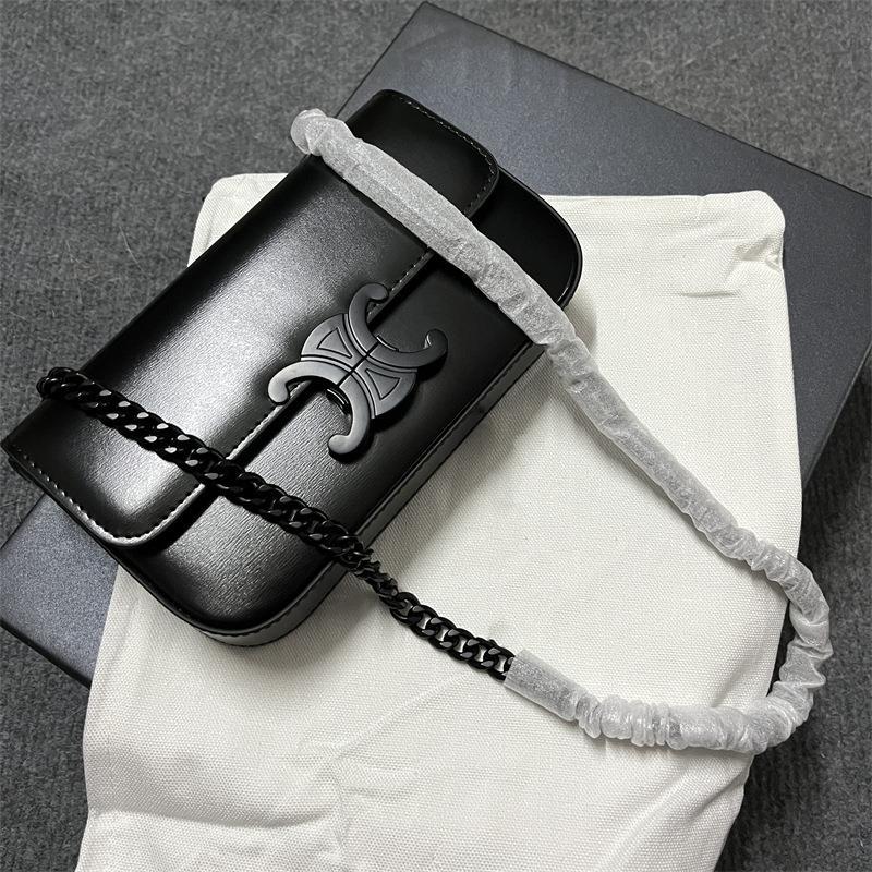 Women's Arc French Stick Underarm Genuine Leather High-grade Special Interest Shoulder Bags