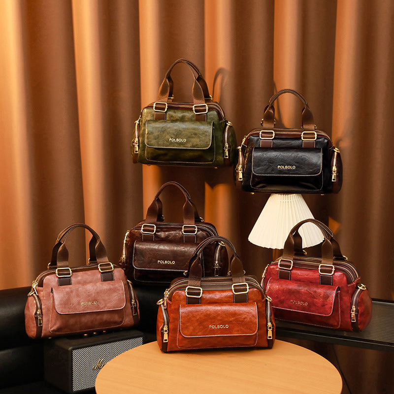 Women's Today Retro Strap Portable Practical Daily Shoulder Bags