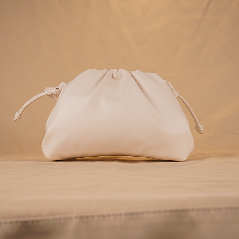 Female French Minority Dumpling Tide Genuine Bags