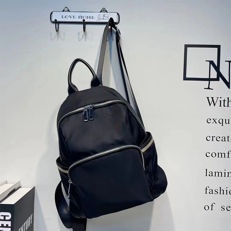 Women's Fashionable Korean Oxford Cloth Versatile Backpacks