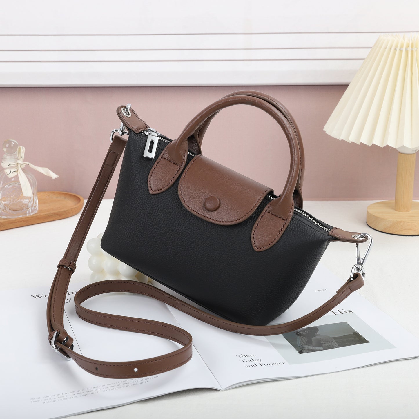 Women's Summer Genuine Leather Made Korean High-grade Shoulder Bags