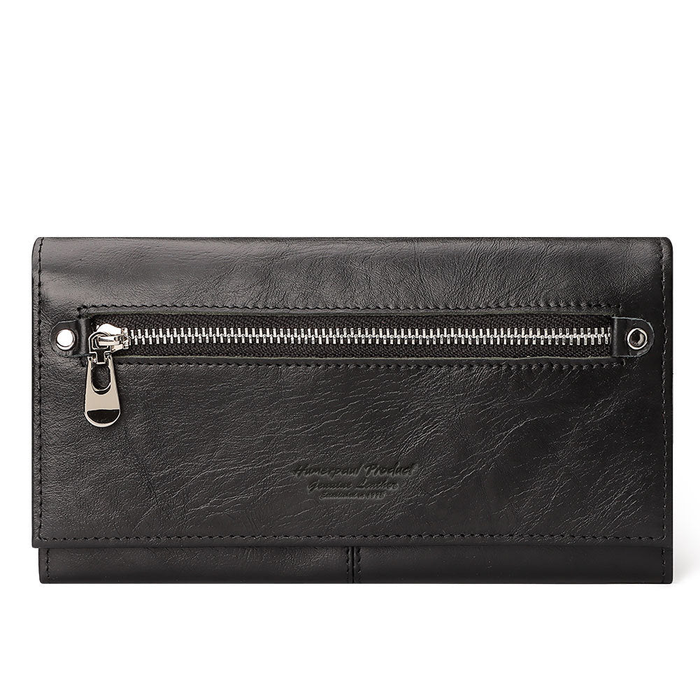 Women's Paul Leather Clutch Large Capacity Long First Ladies Wallets