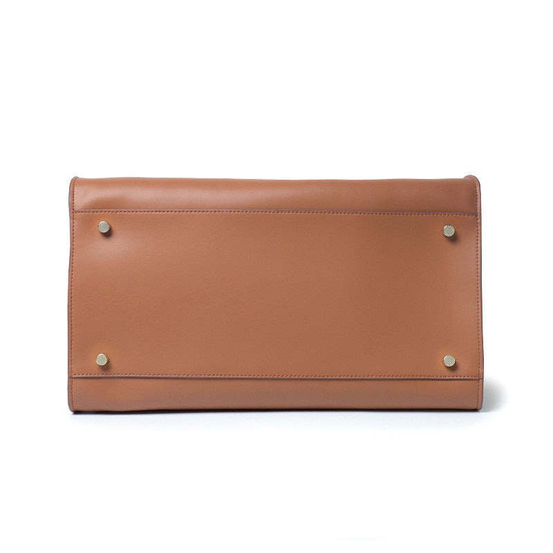 Women's Retro Large Capacity Totes Genuine Leather Handbags