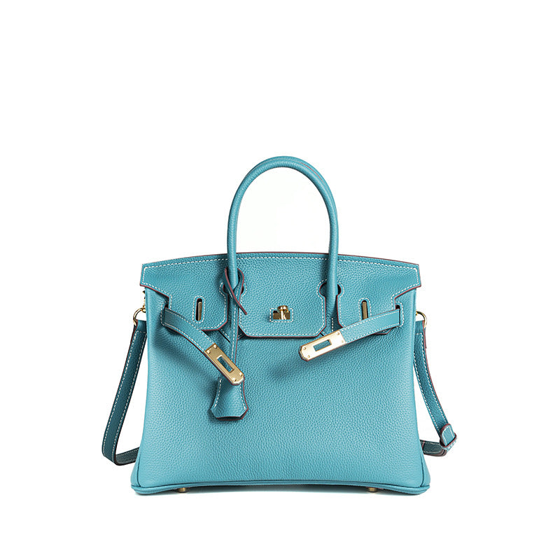Women's Wax Line First Layer Cowhide Handmade Handbags