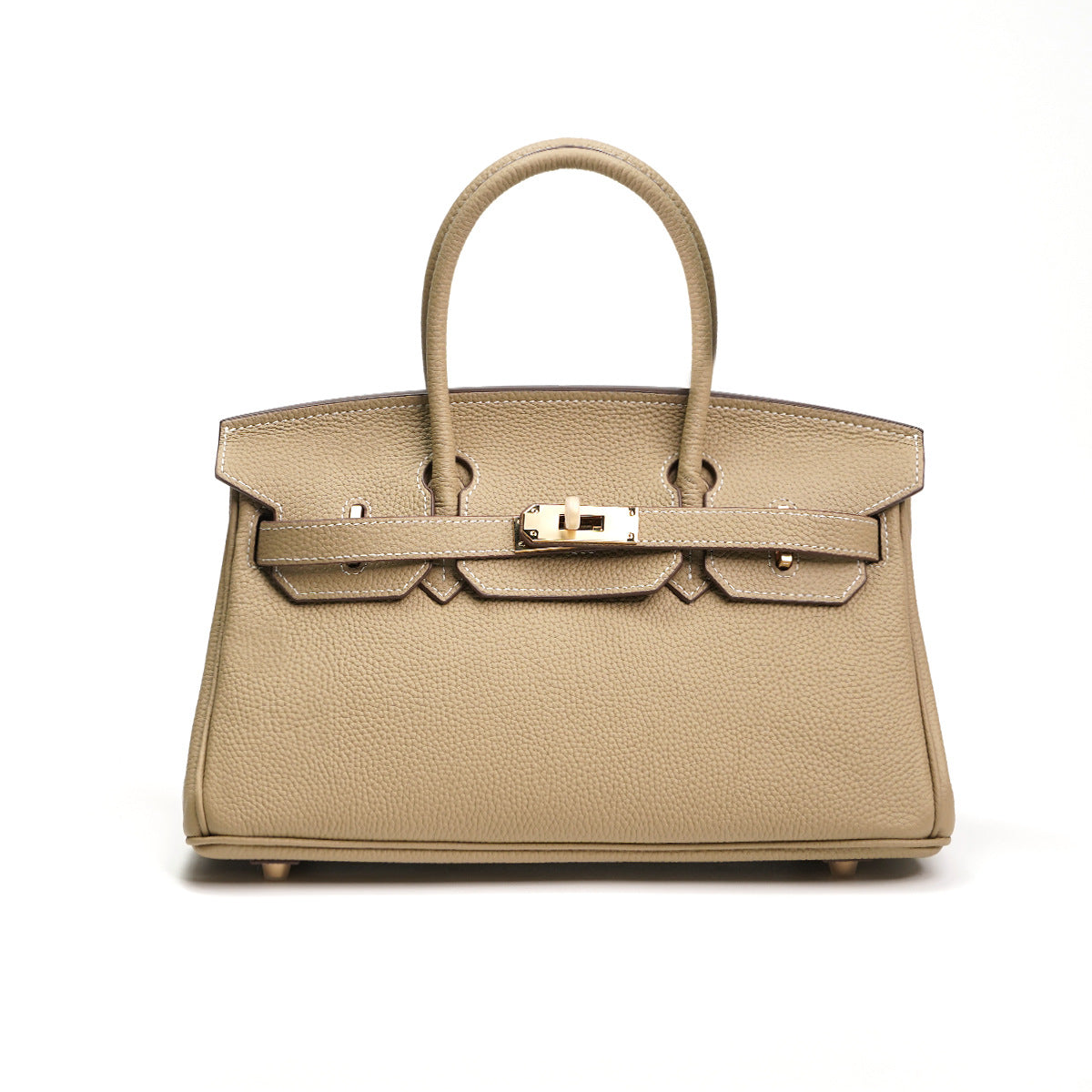 Women's Genuine Cattlehide Leather Surface Portable Horizontal Shoulder Bags