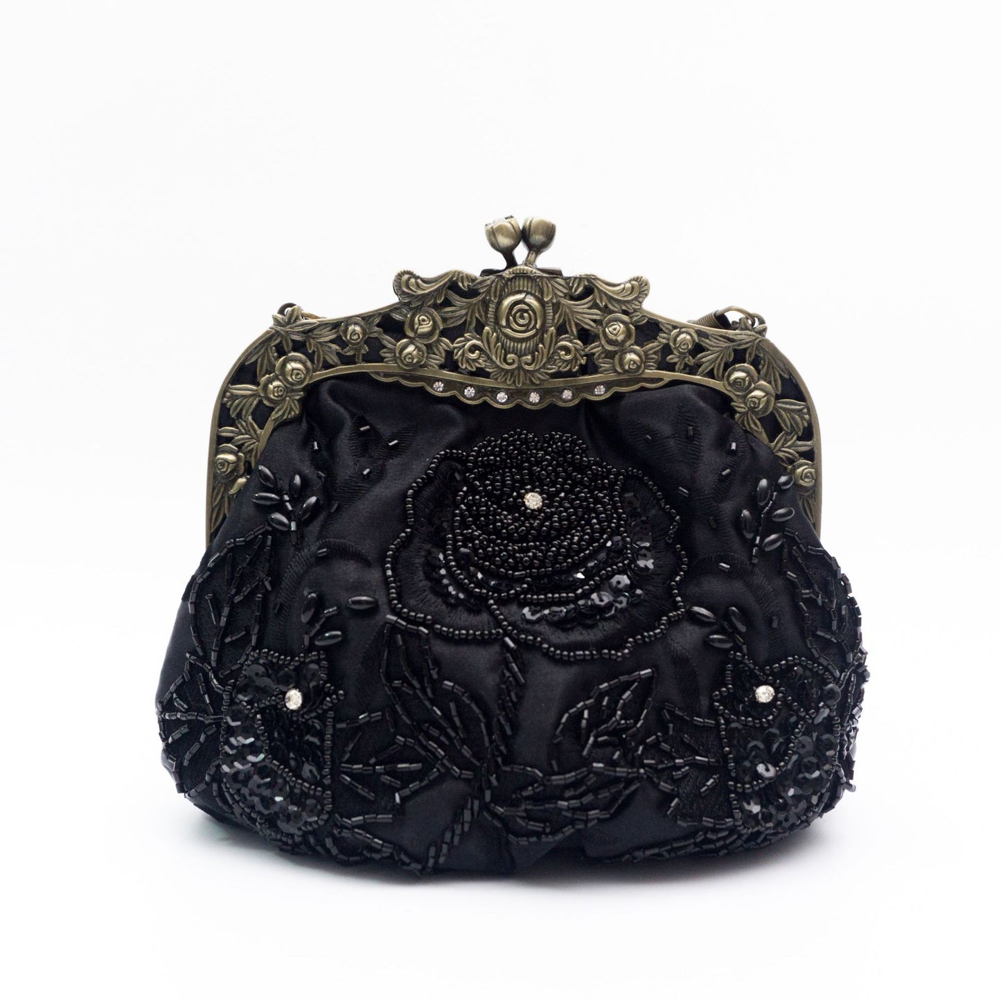 Kai Handmade Pearl Embroidery Flowers Dinner Evening Bags