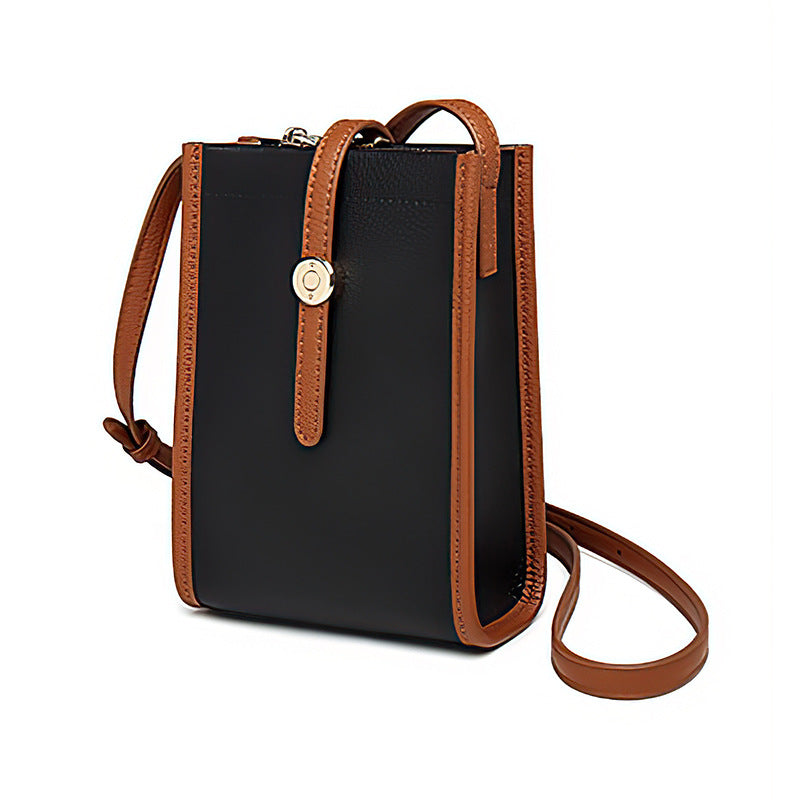 Women's New Mobile Retro Mini Leather Crossbody Bags