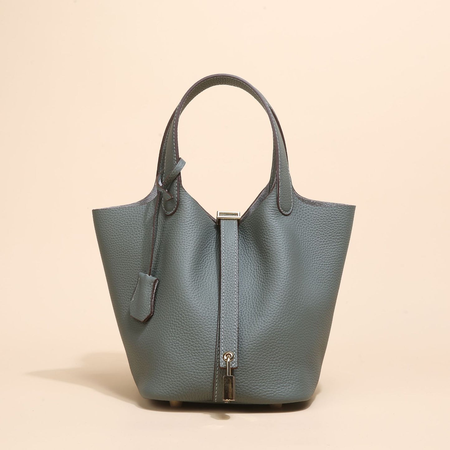 Women's Vegetable Basket Genuine Leather Large Capacity Handbags