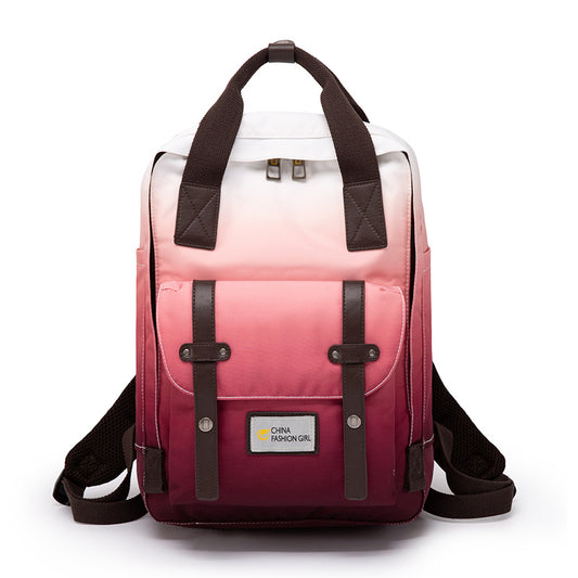 Women's Fashion Nylon Cloth Large Capacity Waterproof Backpacks