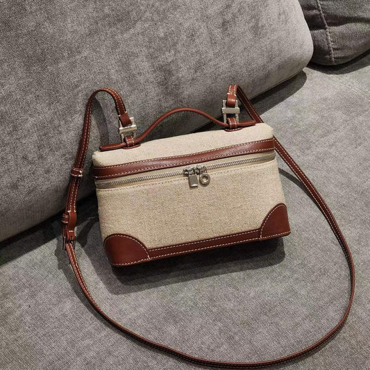 Box First Layer Cowhide Simple Fashion Handbags