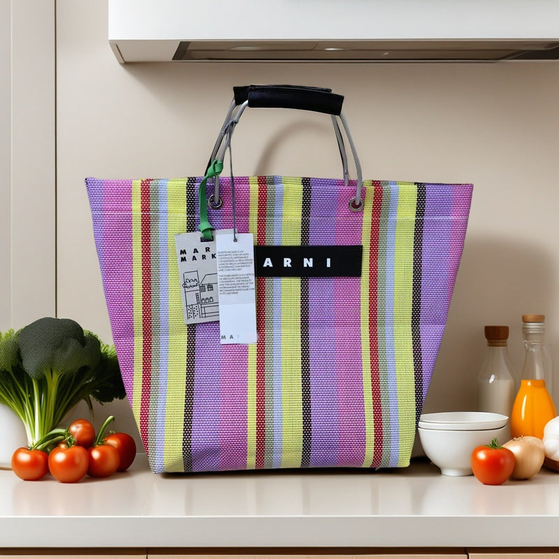 Elegant Versatile Classic Leisure Shopping Colorful Handbags