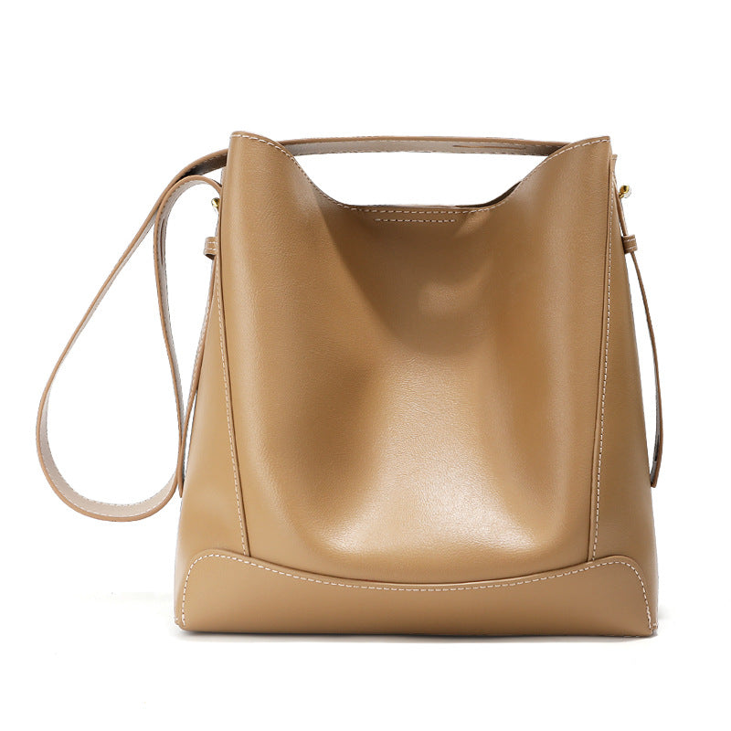 Women's Genuine Leather Versatile Large Capacity Commuter Shoulder Bags