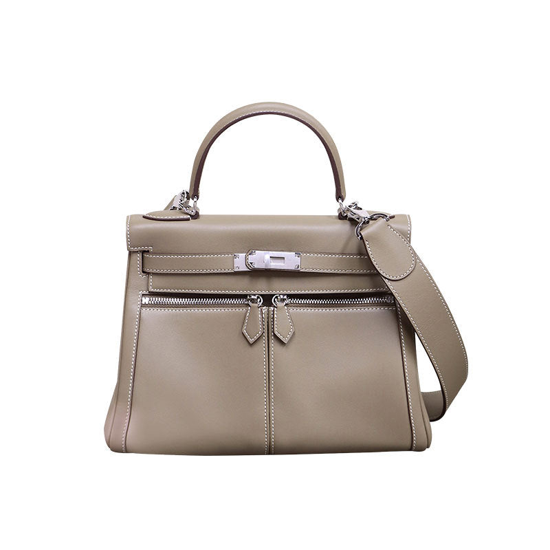 Women's Retro High-grade Light Luxury Kelly Wide Crossbody Bags