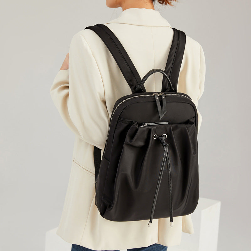 Women's Oxford Cloth Drawstring Fashion Large Capacity Backpacks