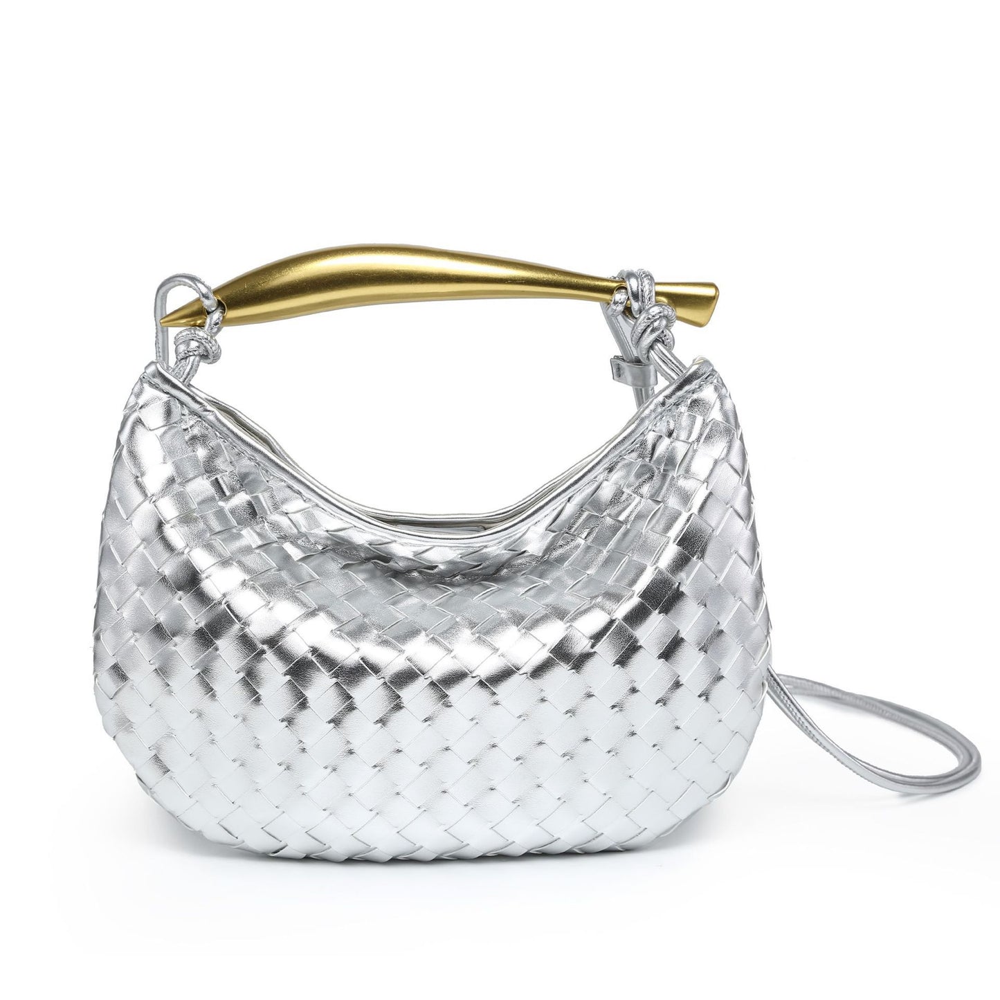 Charming Pretty Woven Sardine Hand Dumpling Crossbody Bags