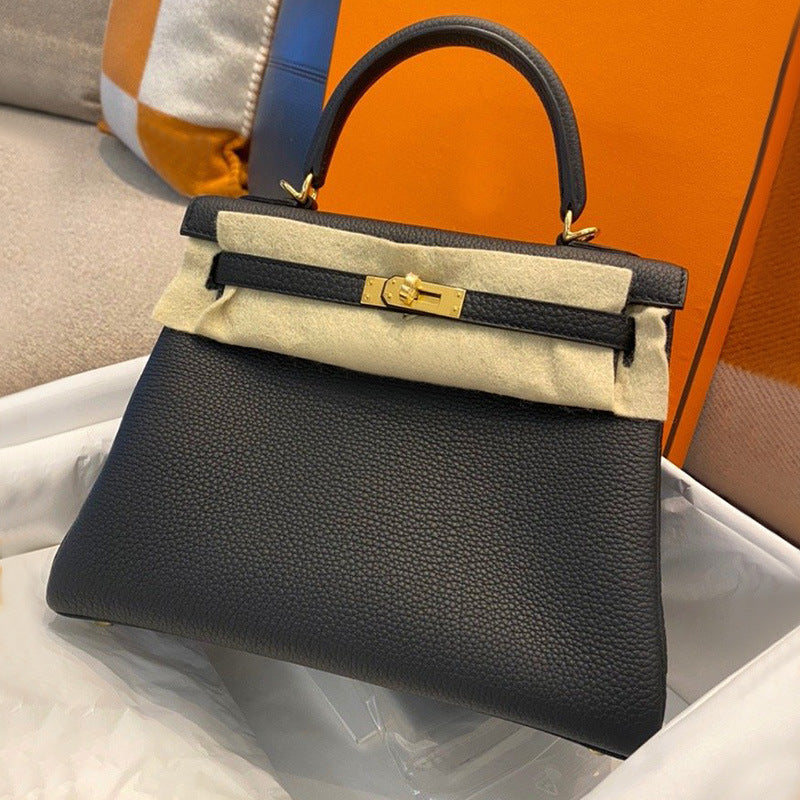 Trendy High-grade Wide Strap Kelly Female Shoulder Bags
